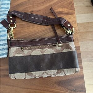 Coach canvas handbag